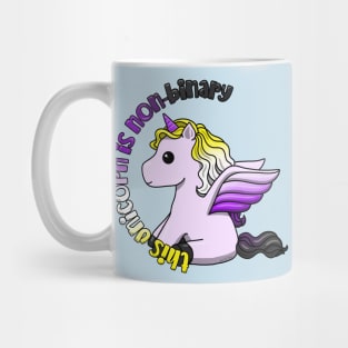 This Unicorn Is Non-binary Mug